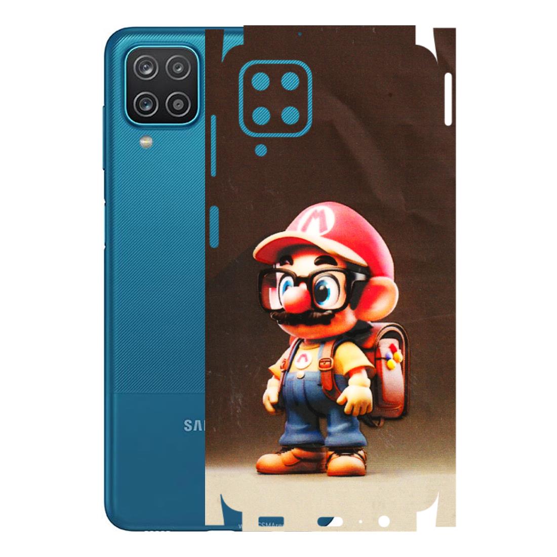 Samsung A/S Series Phone Skins (All Models) - Little Mario - 3D Embossed Finish (L-119) Samsung Galaxy A12