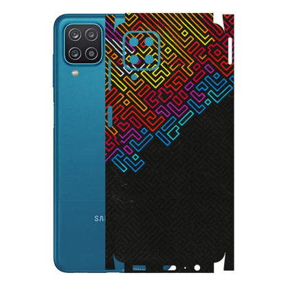 Samsung A/S Series Phone Skins (All Models) - Dotme Pattern Art - 3D Embossed Finish (L-121) Samsung Galaxy A12