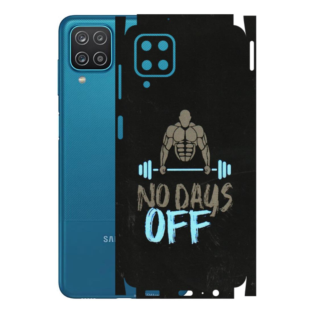 Samsung A/S Series Phone Skins (All Models) - Gym Lover - 3D Embossed Finish (L-127) Samsung Galaxy A12