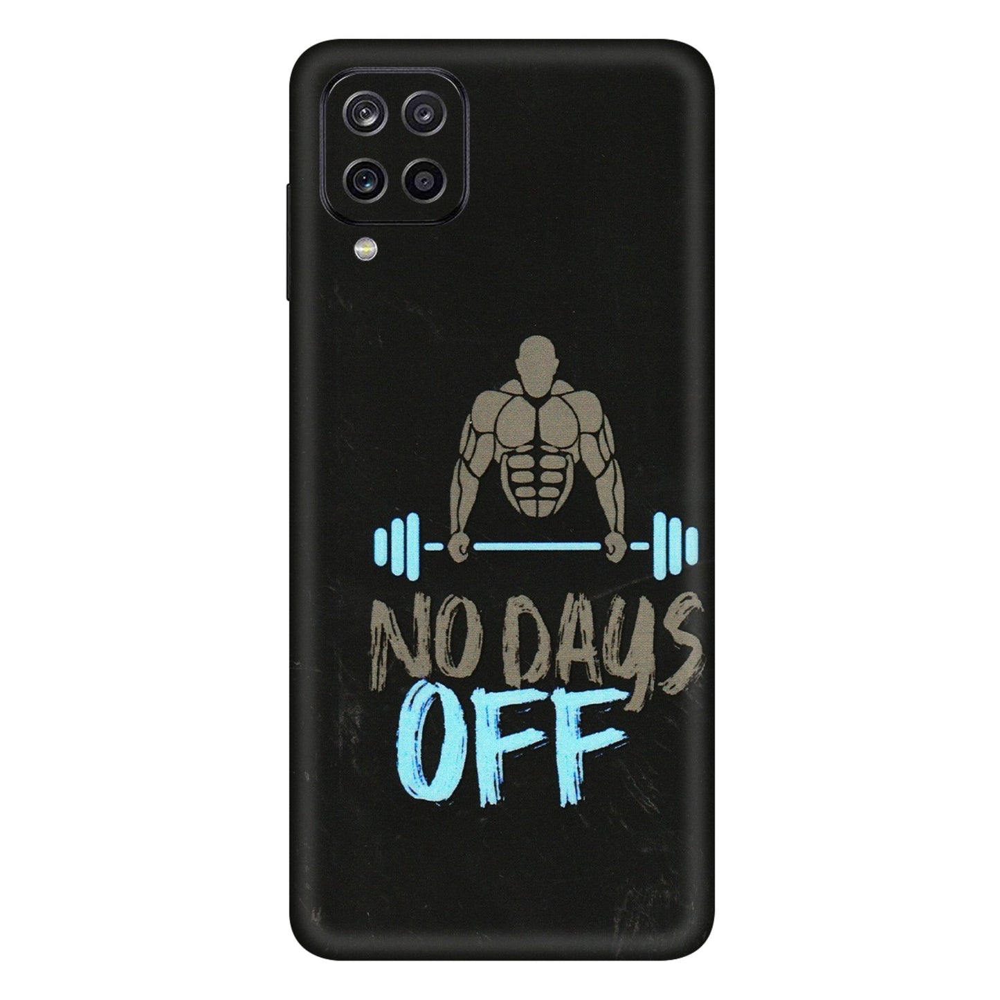 Samsung A/S Series Phone Skins (All Models) - Gym Lover - 3D Embossed Finish (L-127) Samsung Galaxy A12