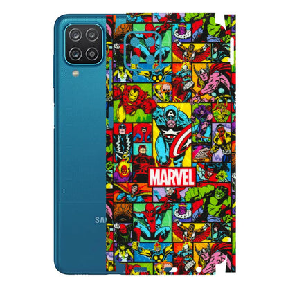 Samsung A/S Series Phone Skins (All Models) - MARVELOUS Comic Characters - 3D Embossed Finish (L-129) Samsung Galaxy A12