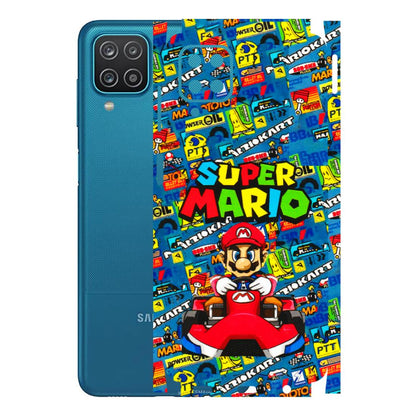 Samsung A/S Series Phone Skins (All Models) - Super Mario Kart - 3D Embossed Finish (L-140) Samsung Galaxy A12