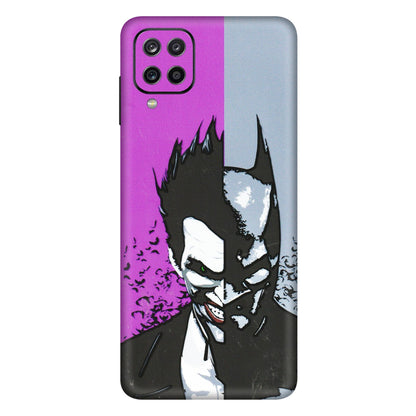 Samsung A/S Series Phone Skins (All Models) - Batman & Joker - 3D Embossed Finish (L-143) Samsung Galaxy A12