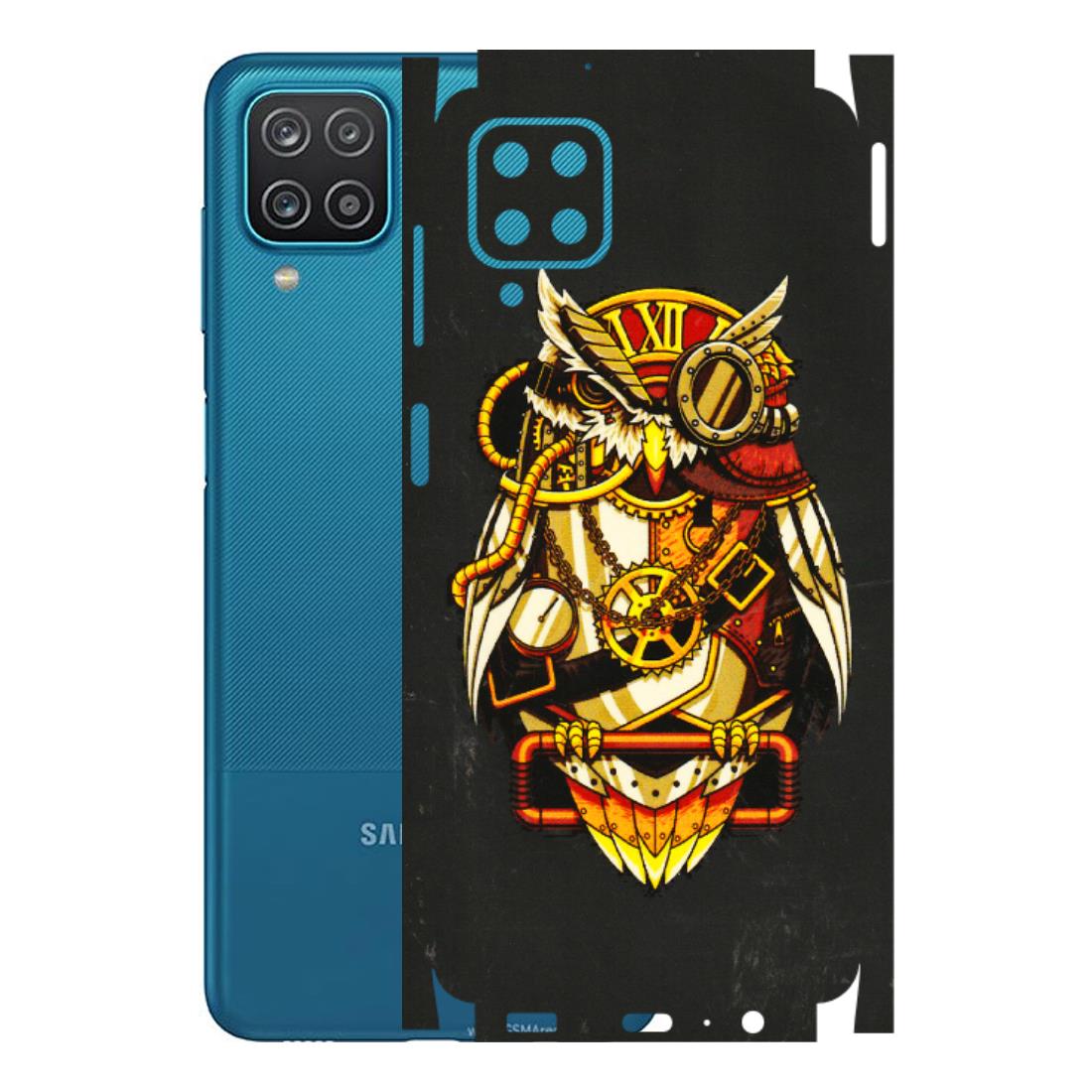 Samsung A/S Series Phone Skins (All Models) - Classy Smart Owl - 3D Embossed Finish (L-144) Samsung Galaxy A12