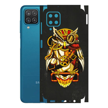 Samsung A/S Series Phone Skins (All Models) - Classy Smart Owl - 3D Embossed Finish (L-144) Samsung Galaxy A12