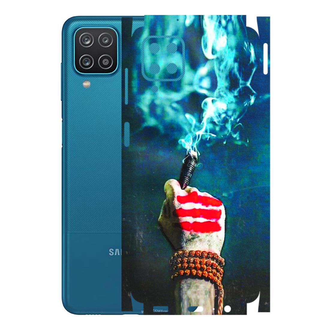Samsung A/S Series Phone Skins (All Models) - Mahadev Bhakt - 3D Embossed Finish (L-146) Samsung Galaxy A12