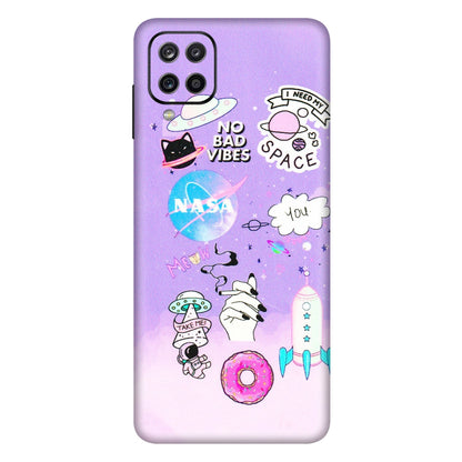 Samsung A/S Series Phone Skins (All Models) - I Need My Nasa Skin - 3D Embossed Finish (L-149) Samsung Galaxy A12