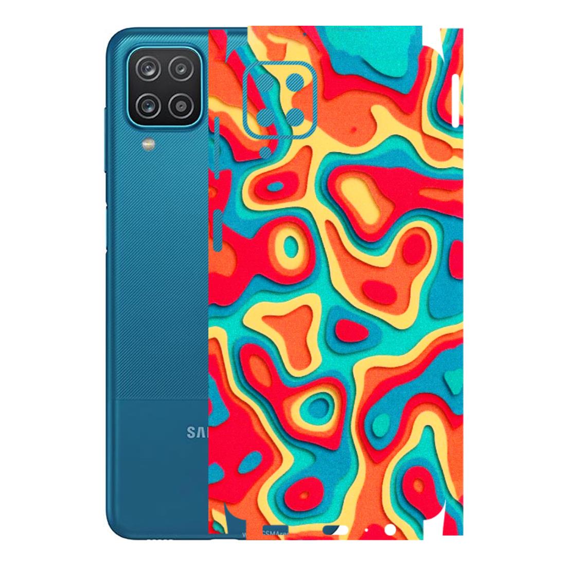 Samsung A/S Series Phone Skins (All Models) - Abstract Swirl - 3D Embossed Finish (L-150) Samsung Galaxy A12