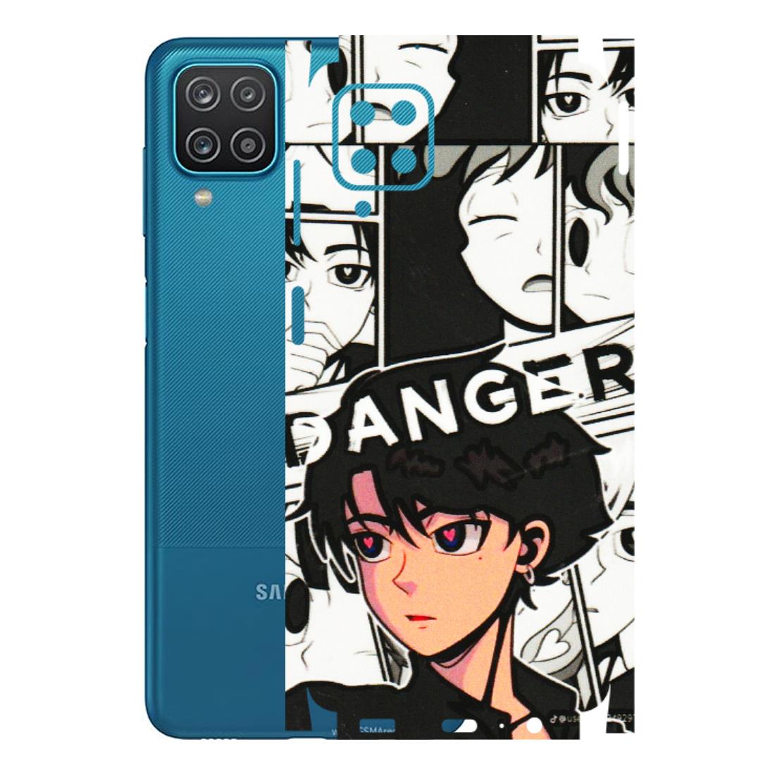 Samsung A/S Series Phone Skins (All Models) - Danger Anime - 3D Embossed Finish (L-155) Samsung Galaxy A12