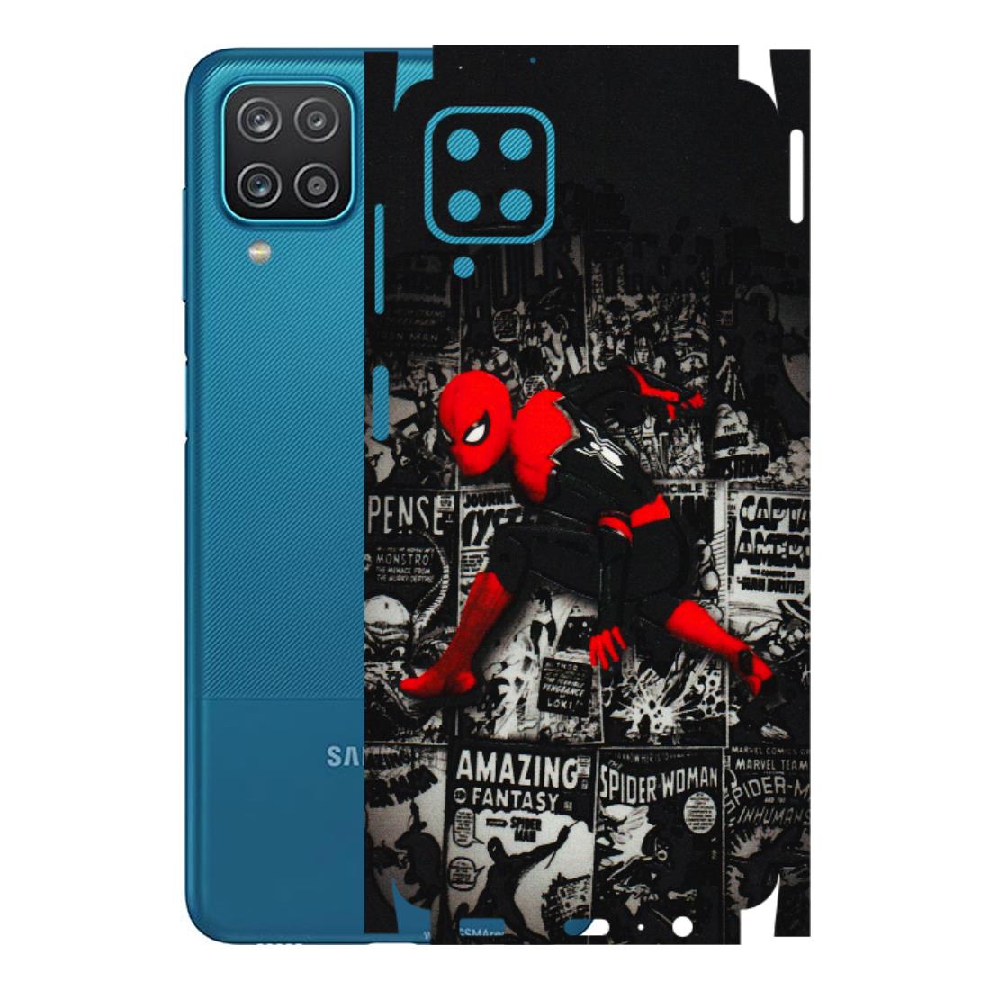 Samsung A/S Series Phone Skins (All Models) - SpiderMan New - 3D Embossed Finish (L-162) Samsung Galaxy A12