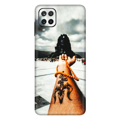 Samsung A/S Series Phone Skins (All Models) - Jai Adiyogi Mahakaal - 3D Embossed Finish (L-164) Samsung Galaxy A12