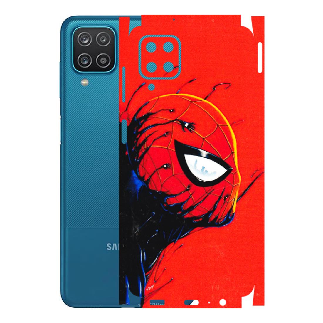 Samsung A/S Series Phone Skins (All Models) - Spiderman Face Venom - 3D Embossed Finish (L-165) Samsung Galaxy A12