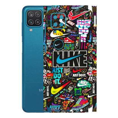 Samsung A/S Series Phone Skins (All Models) - Just Do It Doodles - 3D Embossed Finish (L-166) Samsung Galaxy A12
