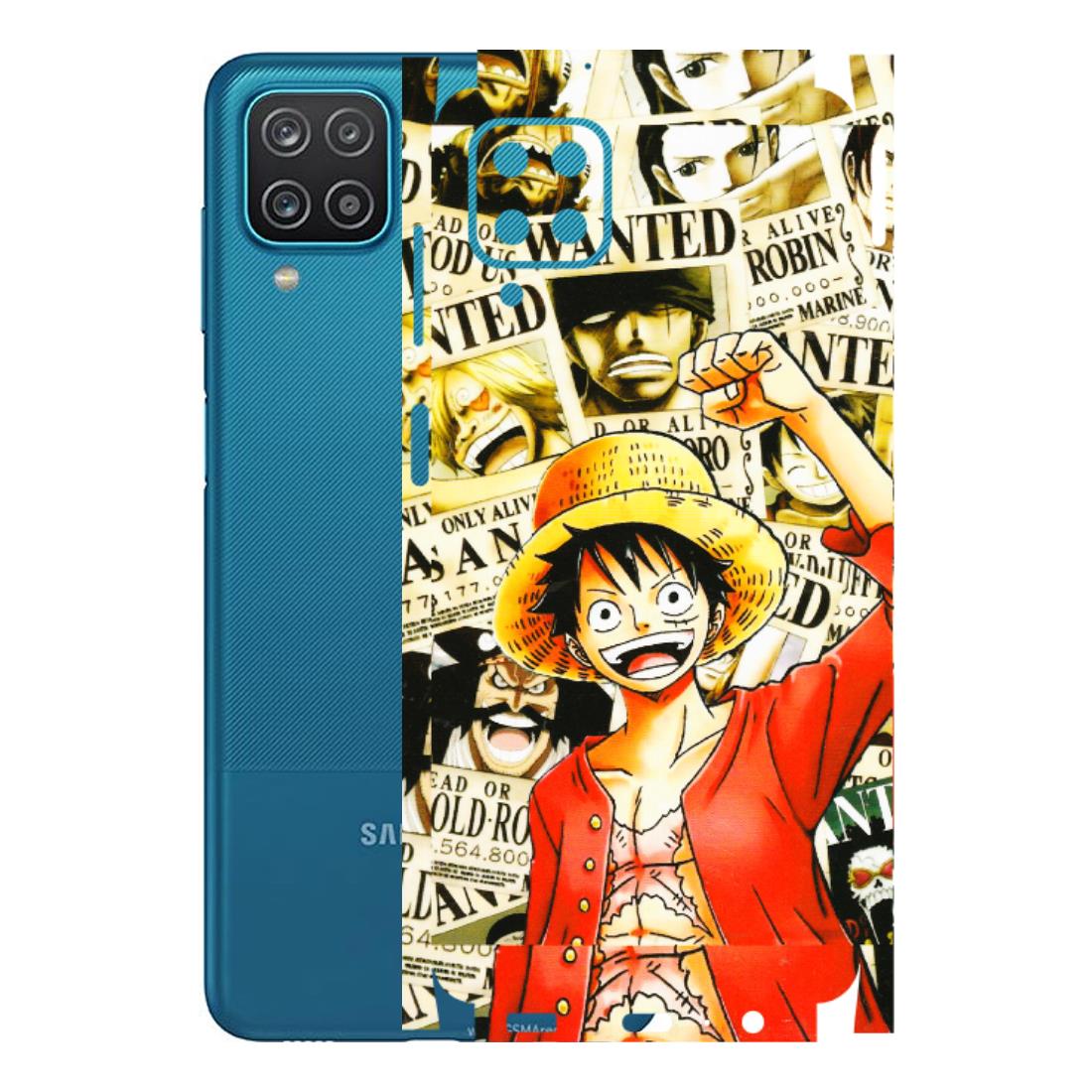Samsung A/S Series Phone Skins (All Models) - Luffy Anime - 3D Embossed Finish (L-177) Samsung Galaxy A12
