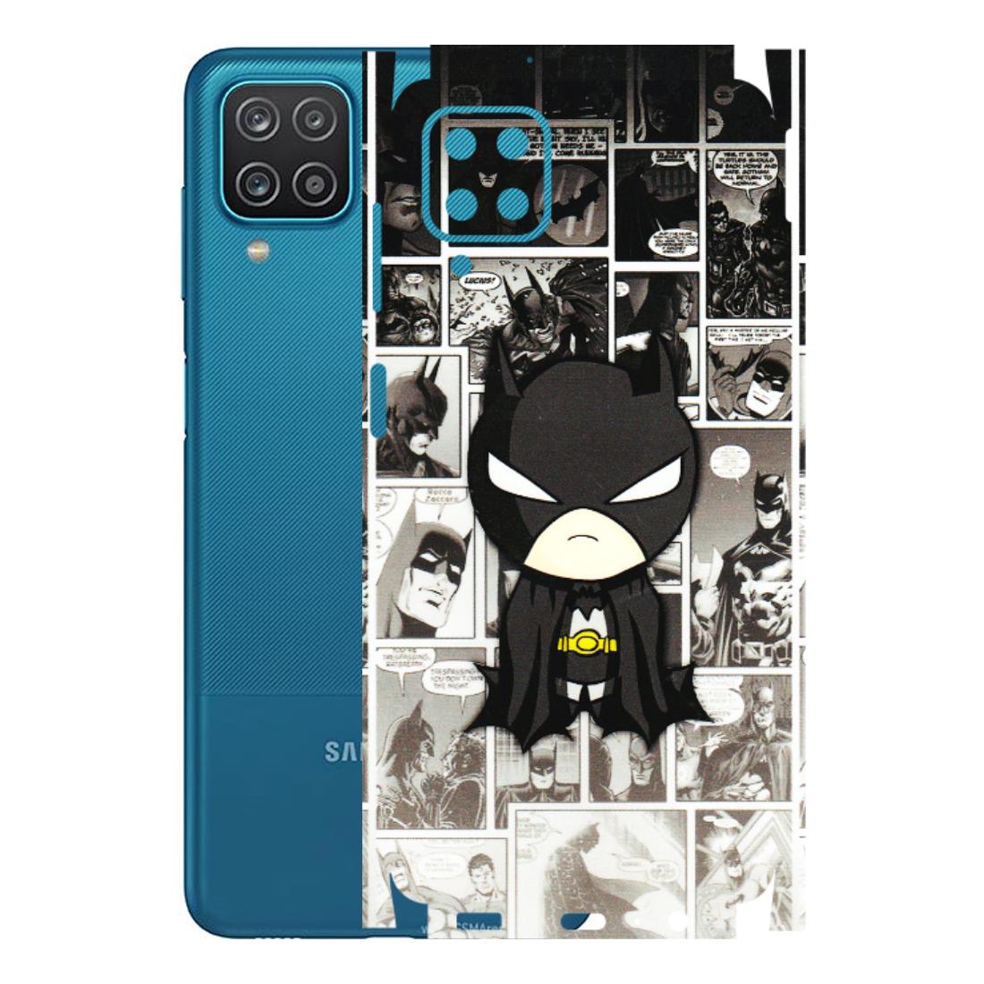 Samsung A/S Series Phone Skins (All Models) - Toon Batman - 3D Embossed Finish (L-182) Samsung Galaxy A12