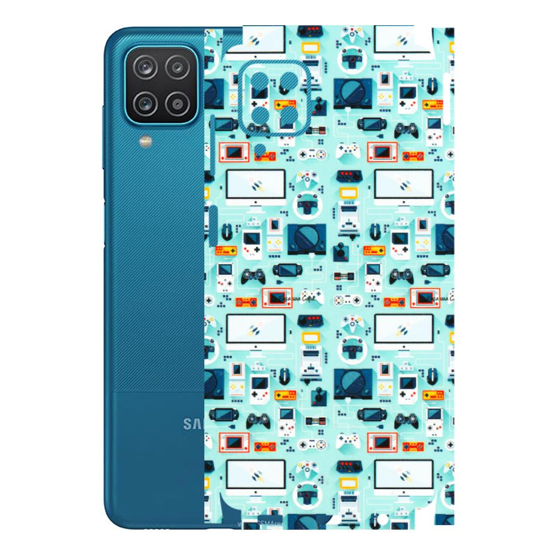 Samsung A/S Series Phone Skins (All Models) - Gadgets Doodle - 3D Embossed Finish (L-184) Samsung Galaxy A12
