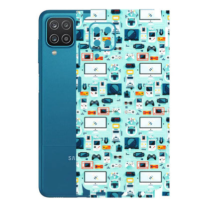 Samsung A/S Series Phone Skins (All Models) - Gadgets Doodle - 3D Embossed Finish (L-184) Samsung Galaxy A12