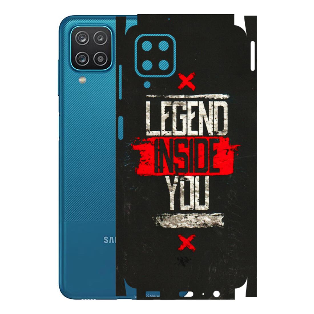 Samsung A/S Series Phone Skins (All Models) - Legend Inside You - 3D Embossed Finish (L-186) Samsung Galaxy A12