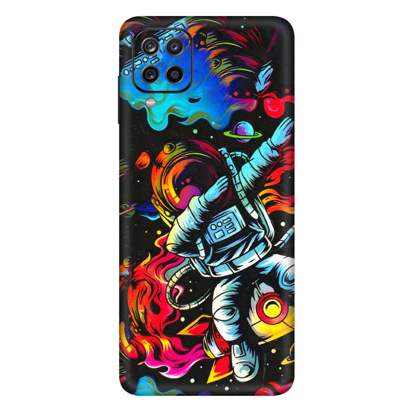 Samsung A/S Series Phone Skins (All Models) - Astronaut Dope - 3D Embossed Finish (L-191) Samsung Galaxy A12