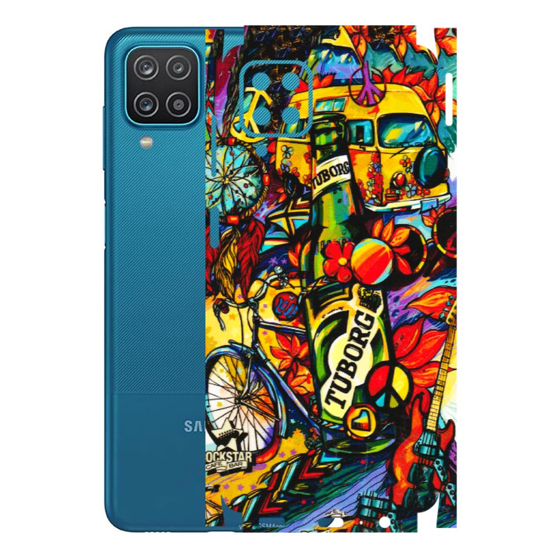 Samsung A/S Series Phone Skins (All Models) - Cool Beer Bottle - 3D Embossed Finish (L-193) Samsung Galaxy A12
