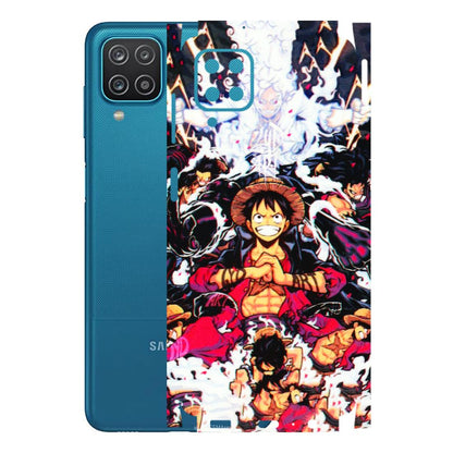 Samsung A/S Series Phone Skins (All Models) - Luffy Anime Character - 3D Embossed Finish (L-203) Samsung Galaxy A12