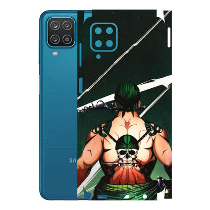 Samsung A/S Series Phone Skins (All Models) - Zoro Anime - 3D Embossed Finish (L-23) Samsung Galaxy A12