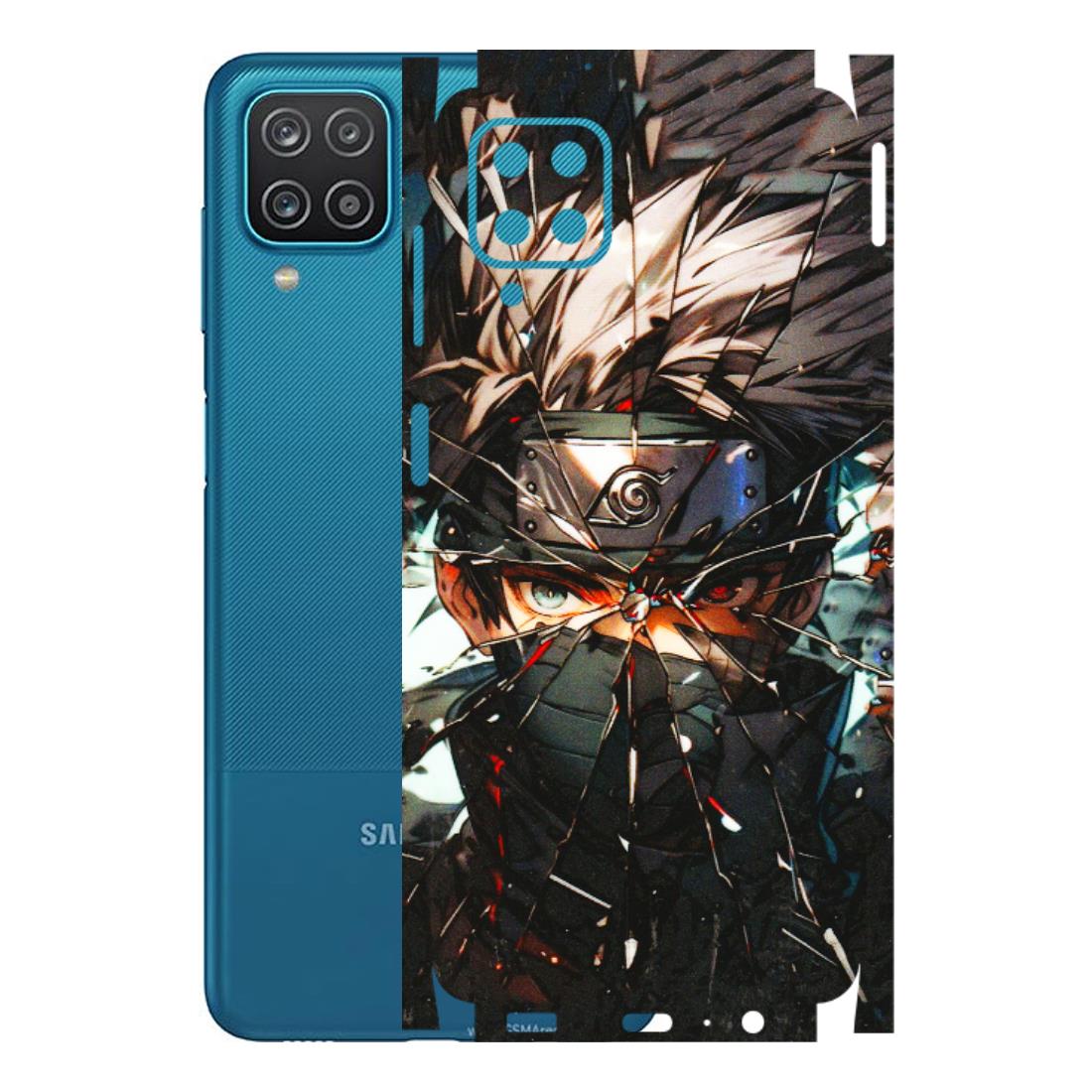 Samsung A/S Series Phone Skins (All Models) - Kakashi Shattered Glass Effect - 3D Embossed Finish (L-237) Samsung Galaxy A12