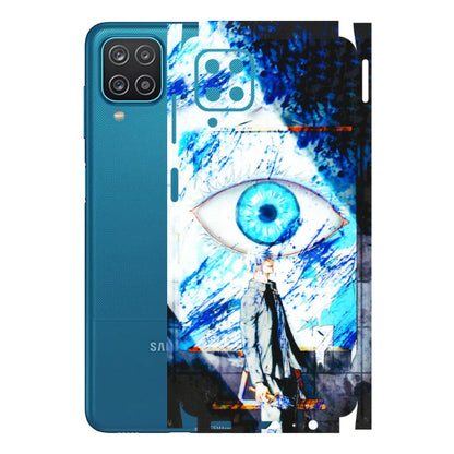 Samsung A/S Series Phone Skins (All Models) - Gojo Satoru evil eye - 3D Embossed Finish (L-239) Samsung Galaxy A12
