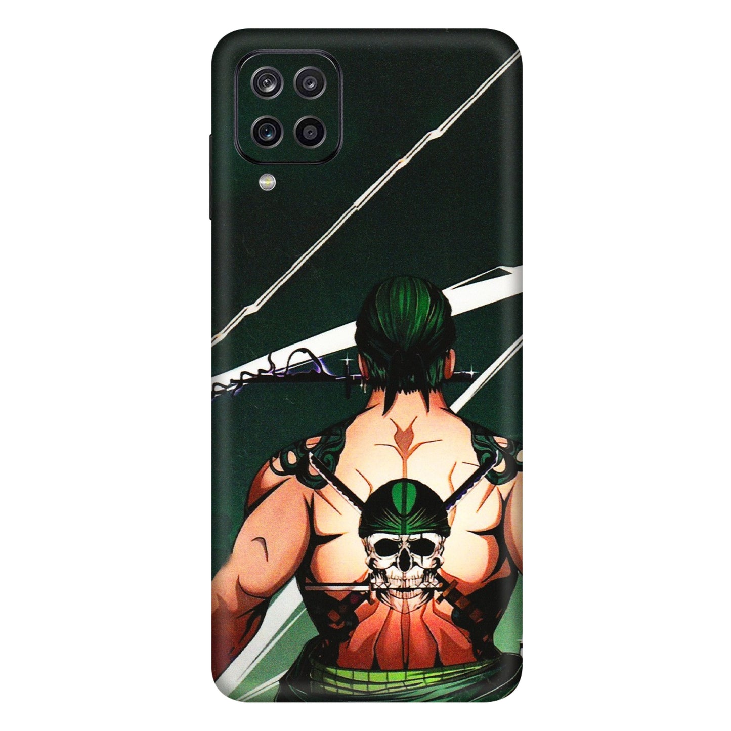 Samsung A/S Series Phone Skins (All Models) - Zoro Anime - 3D Embossed Finish (L-23) Samsung Galaxy A12