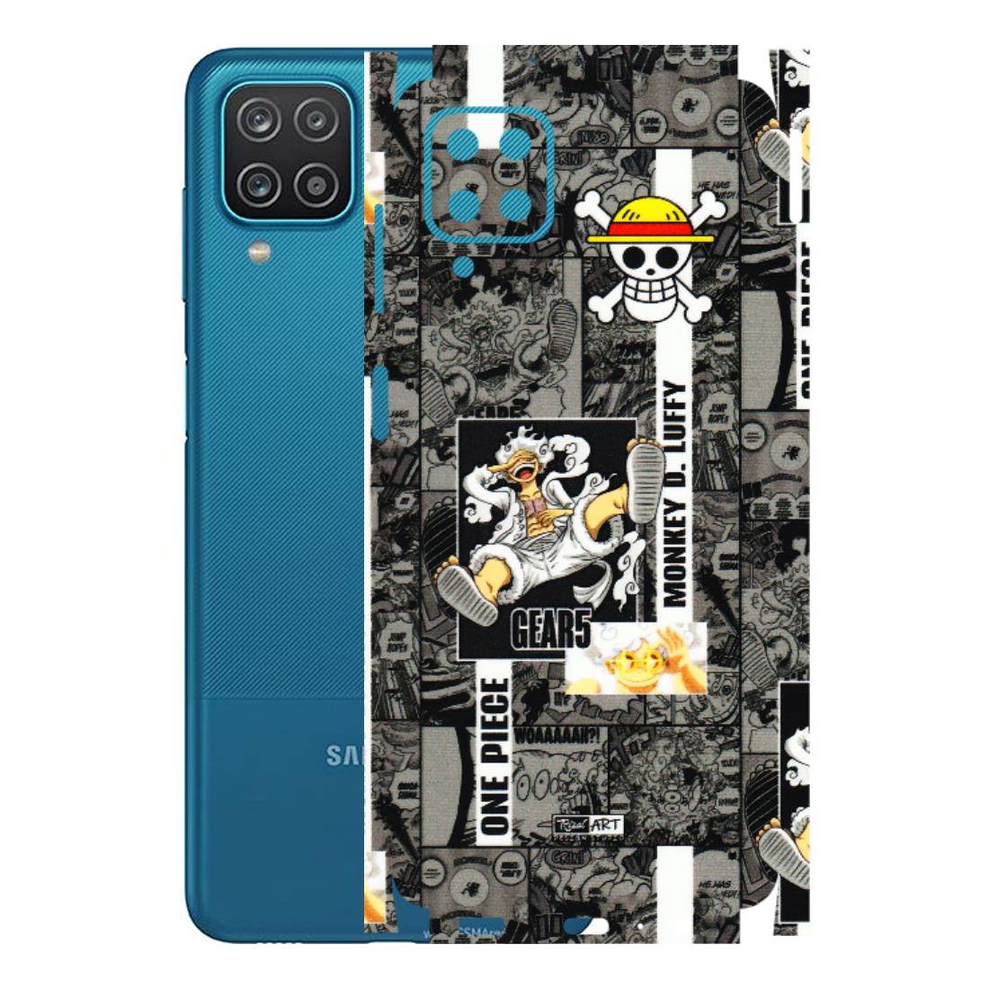 Samsung A/S Series Phone Skins (All Models) - Cuffy Anime MonkeyCamic - 3D Embossed Finish (L-242) Samsung Galaxy A12