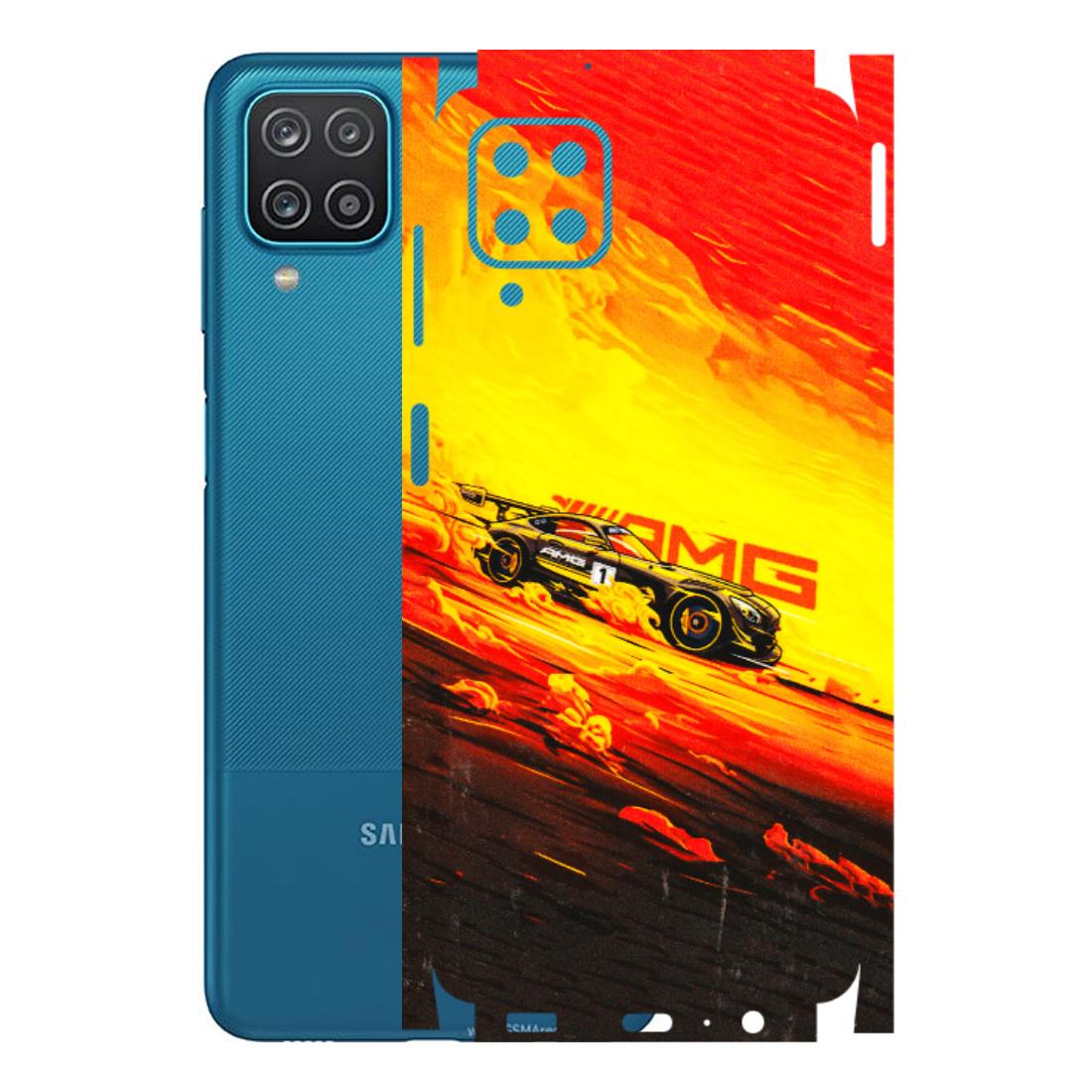 Samsung A/S Series Phone Skins (All Models) - AMG Car Speed Cover - 3D Embossed Finish (L-256) Samsung Galaxy A12