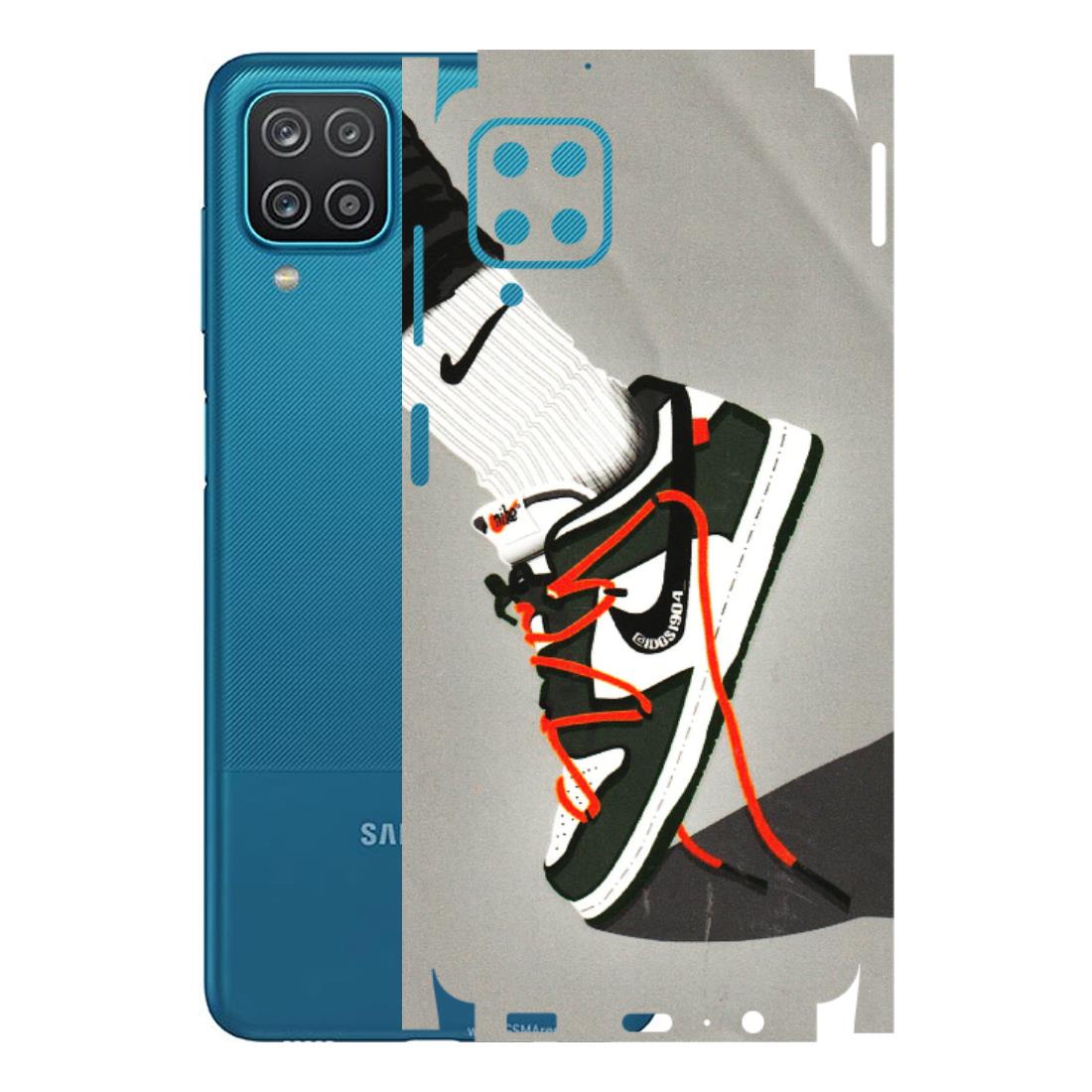 Samsung A/S Series Phone Skins (All Models) - New Grey Sneaker - 3D Embossed Finish (L-261) Samsung Galaxy A12
