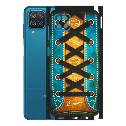 Samsung A/S Series Phone Skins (All Models) - Sneakers Lover Nike - 3D Embossed Finish (L-262) Samsung Galaxy A12