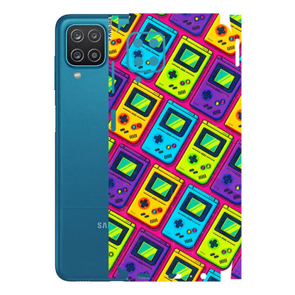 Samsung A/S Series Phone Skins (All Models) - Gameboy Colourful - 3D Embossed Finish (L-266) Samsung Galaxy A12