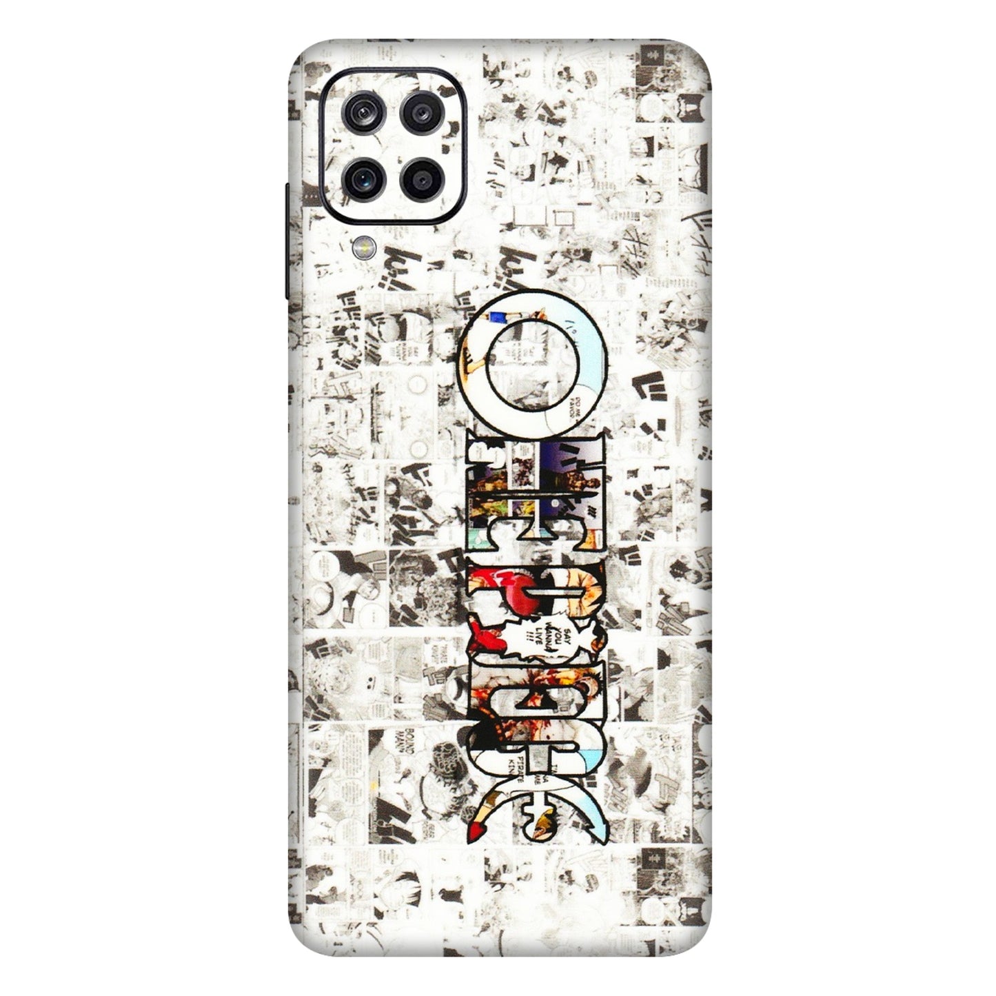 Samsung A/S Series Phone Skins (All Models) - One Piece Manga - 3D Embossed Finish (L-26) Samsung Galaxy A12