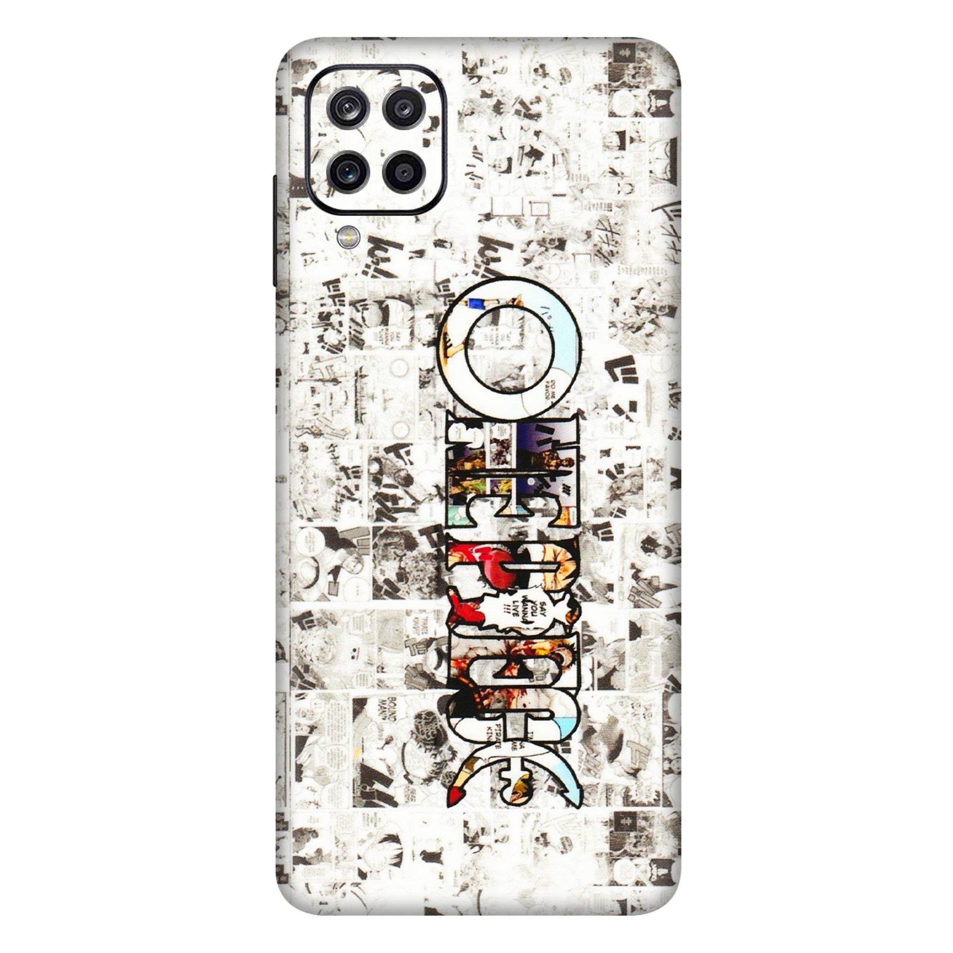 Samsung A/S Series Phone Skins (All Models) - One Piece Manga - 3D Embossed Finish (L-26) Samsung Galaxy A12