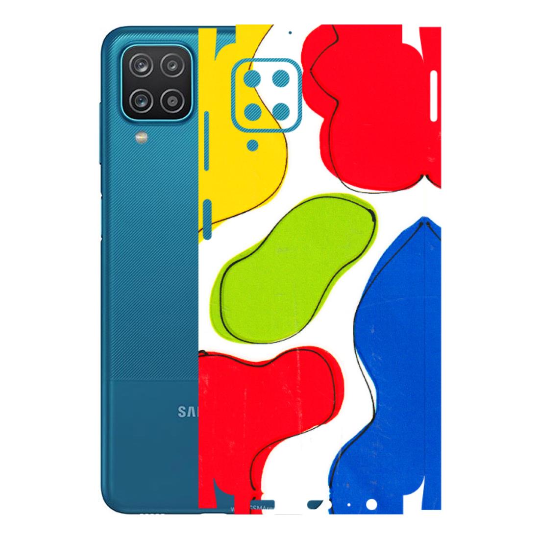 Samsung A/S Series Phone Skins (All Models) - RGB Colour Paint - 3D Embossed Finish (L-284) Samsung Galaxy A12