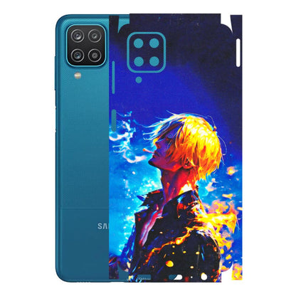 Samsung A/S Series Phone Skins (All Models) - Sanji Vinsmoke One Piece - 3D Embossed Finish (L-319) Samsung Galaxy A12