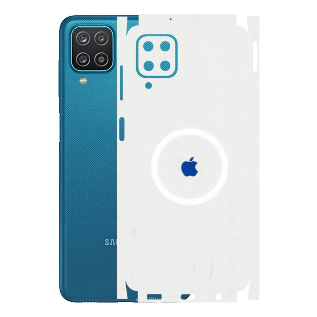 Samsung A/S Series Phone Skins (All Models) - iPhone Magsafe Logo - 3D Embossed Finish (L-320) Samsung Galaxy A12