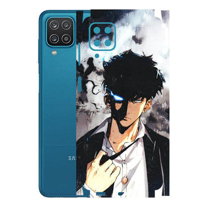 Samsung A/S Series Phone Skins (All Models) - Sung Jinwoo Manhwa Anime - 3D Embossed Finish (L-328) Samsung Galaxy A12