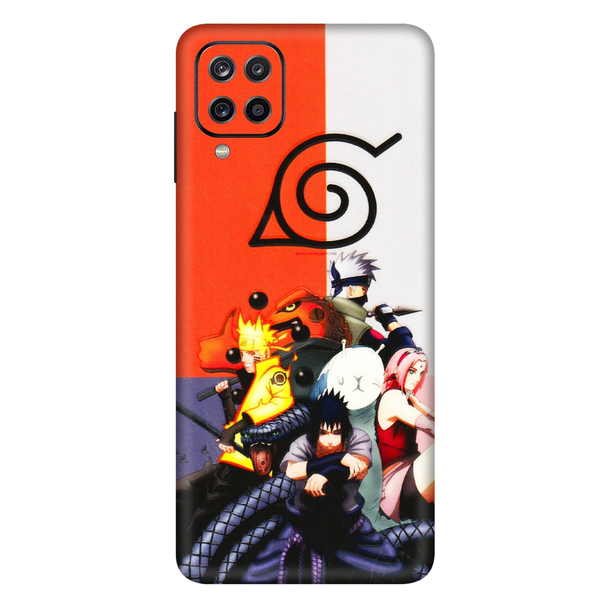 Samsung A/S Series Phone Skins (All Models) - Naruto Final Fight - 3D Embossed Finish (L-33) Samsung Galaxy A12