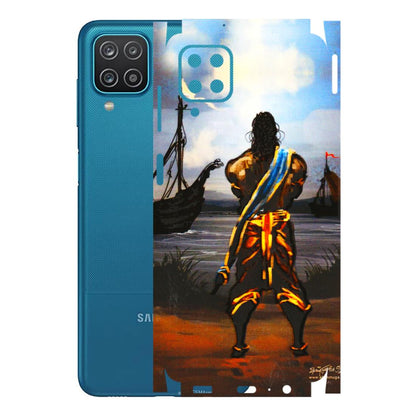 Samsung A/S Series Phone Skins (All Models) - Heavenly God Figure - 3D Embossed Finish (L-34) Samsung Galaxy A12
