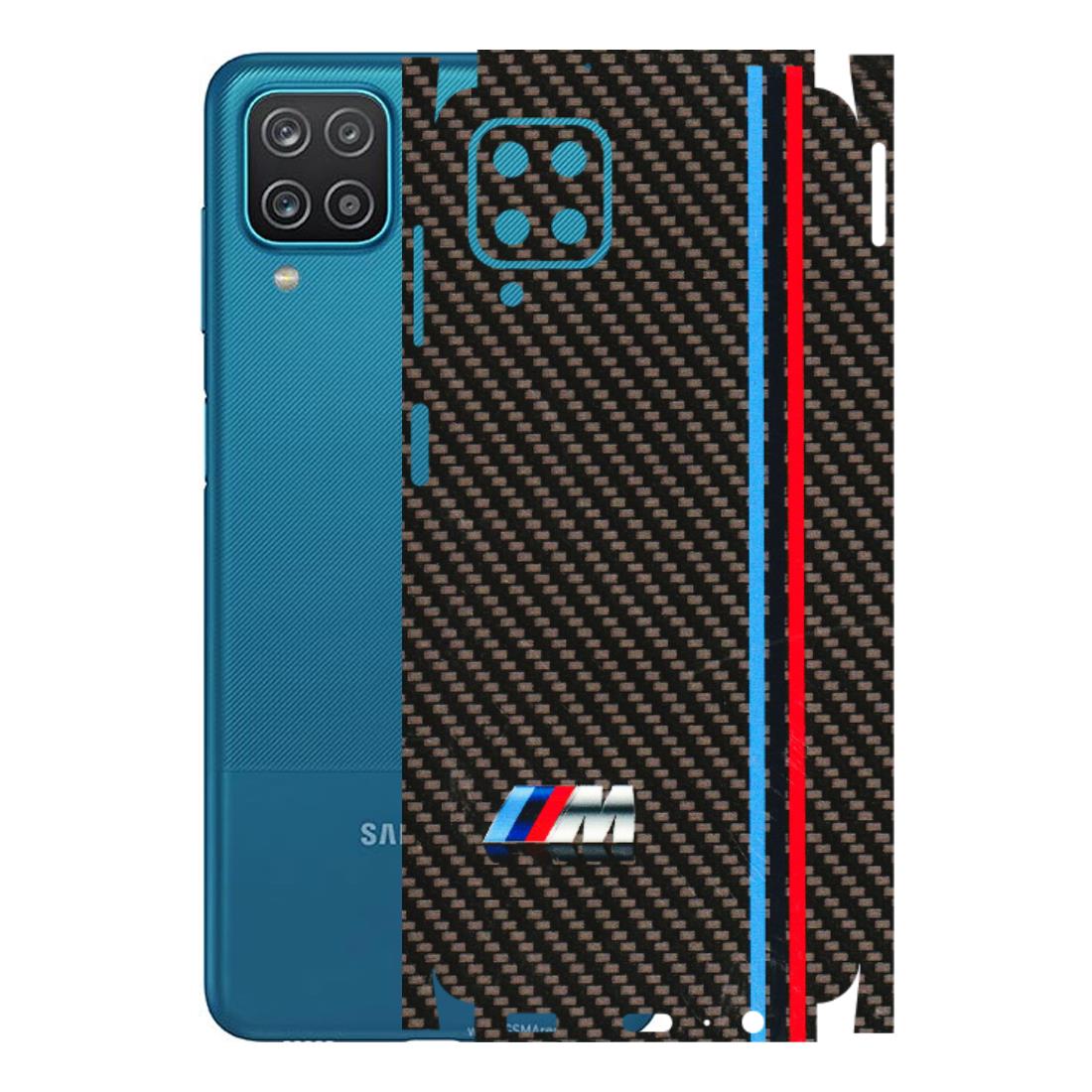 Samsung A/S Series Phone Skins (All Models) - BM Carbon Fiber Feels - 3D Embossed Finish (L-38) Samsung Galaxy A12