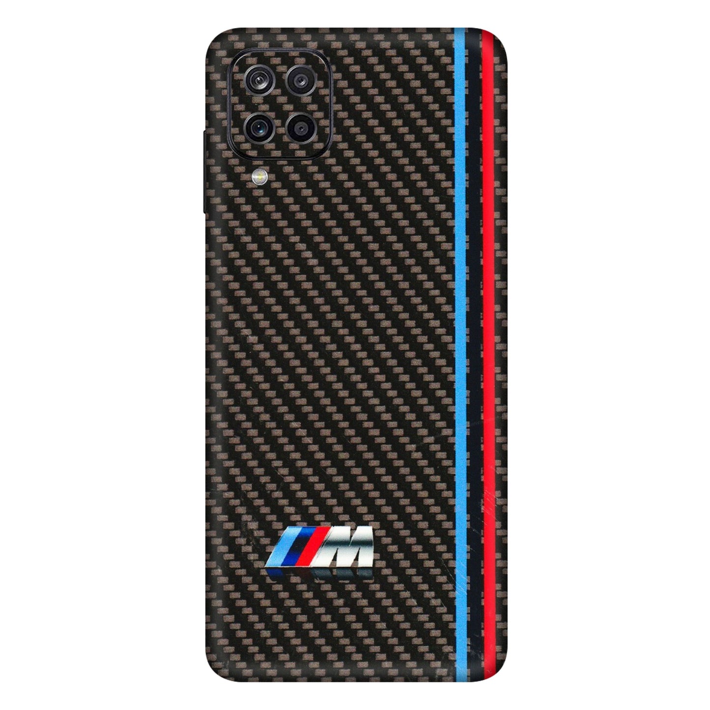 Samsung A/S Series Phone Skins (All Models) - BM Carbon Fiber Feels - 3D Embossed Finish (L-38) Samsung Galaxy A12