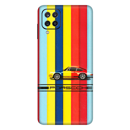 Samsung A/S Series Phone Skins (All Models) - Multicolour Porche - 3D Embossed Finish (L-39) Samsung Galaxy A12