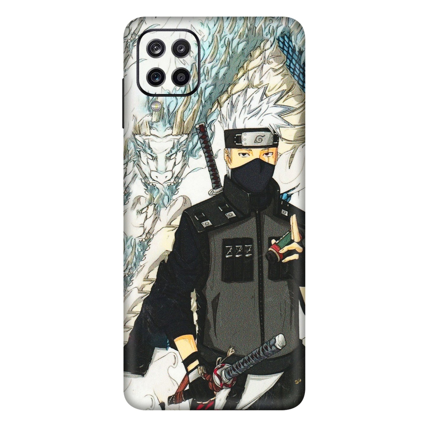 Samsung A/S Series Phone Skins (All Models) - Kakashi Hatake Naruto Anime - 3D Embossed Finish (L-46) Samsung Galaxy A12