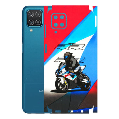 Samsung A/S Series Phone Skins (All Models) - Bikers Love - 3D Embossed Finish (L-58) Samsung Galaxy A12