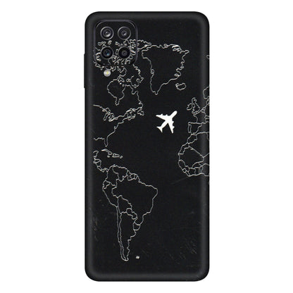 Samsung A/S Series Phone Skins (All Models) - Never Ending Travel - 3D Embossed Finish (L-79) Samsung Galaxy A12