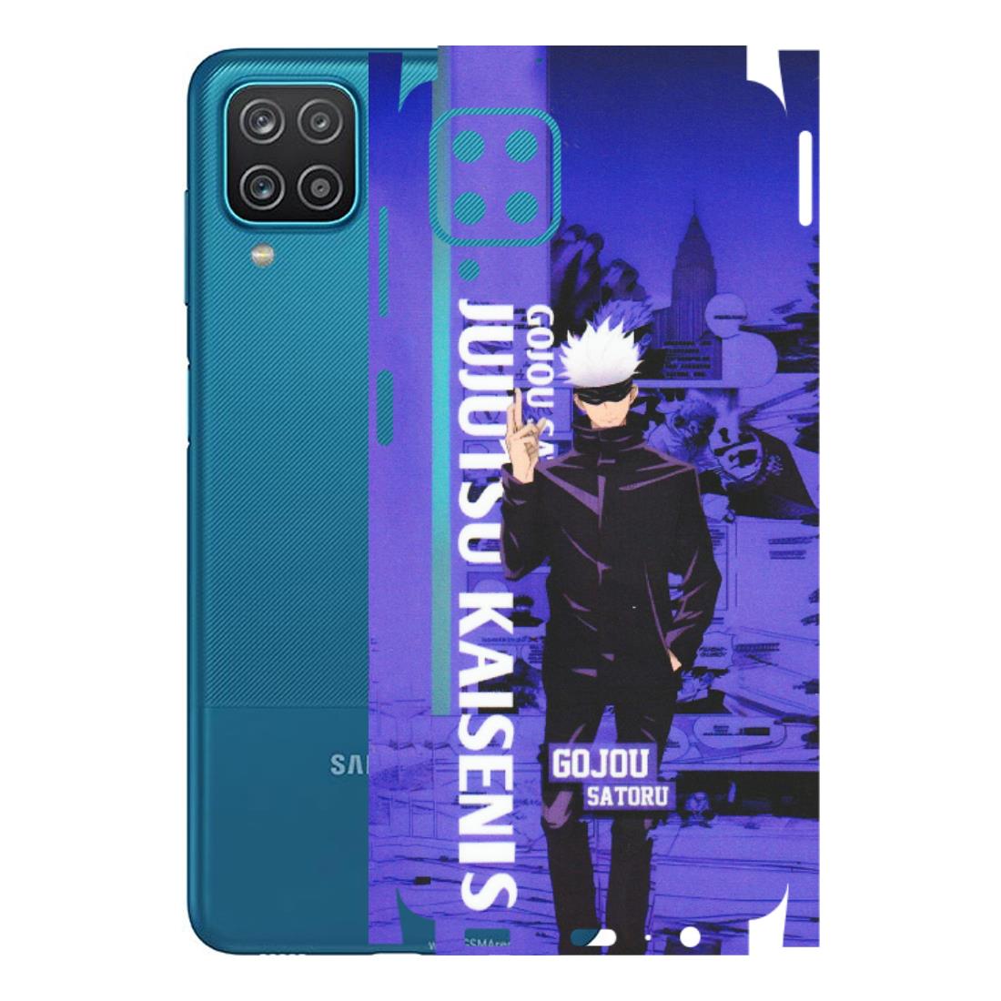 Samsung A/S Series Phone Skins (All Models) - Jujutsu Kaisen Gojo - Matte Finish (M-05) Samsung Galaxy A12