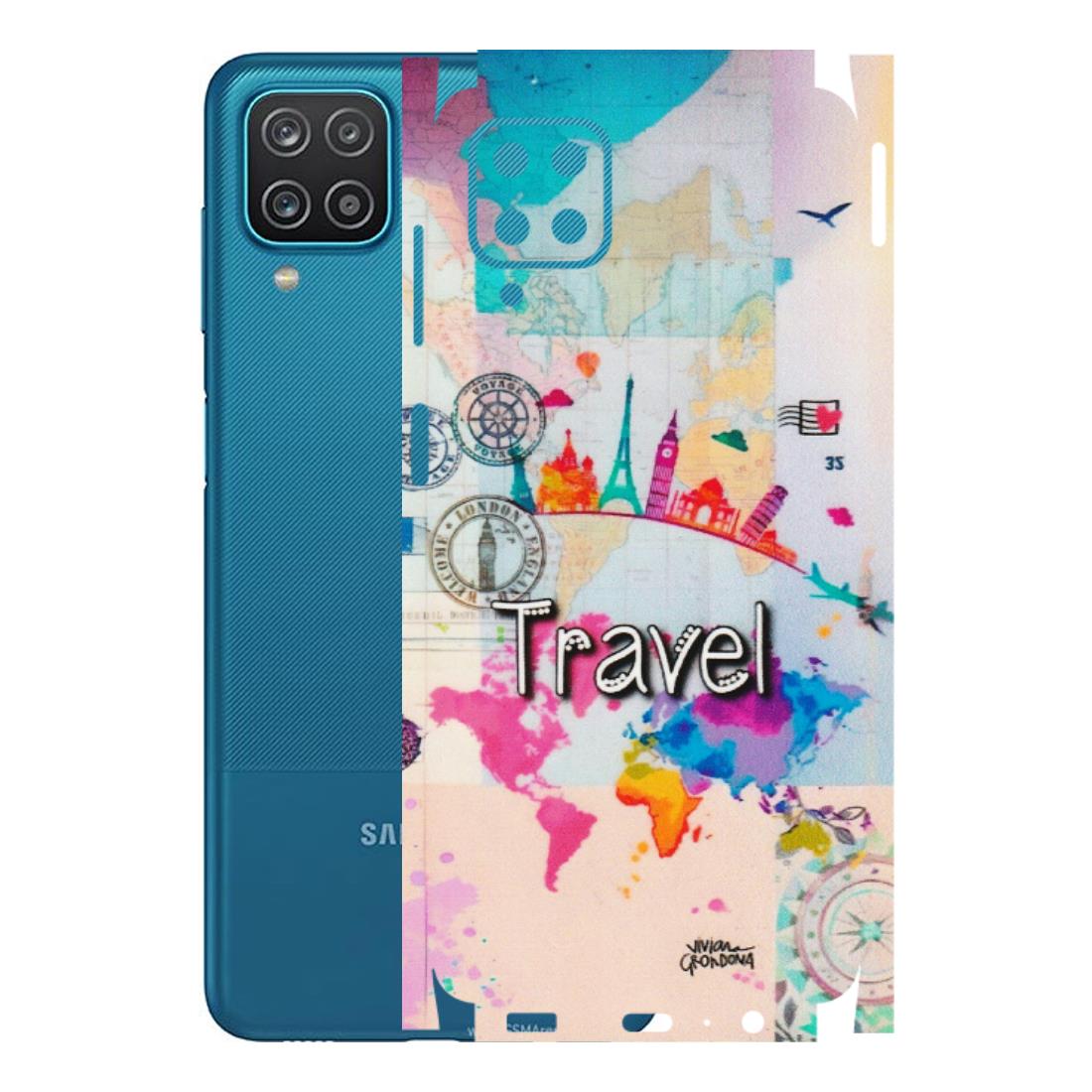 Samsung A/S Series Phone Skins (All Models) - Travel The Wonders - Matte Finish (M-108) Samsung Galaxy A12